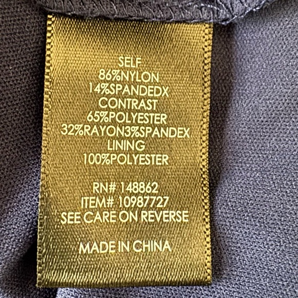 Torrid Women’s Plus Size 2 (2XL) Navy Lace Maxi Dress Gown Formal Occasion *READ - Picture 9 of 10